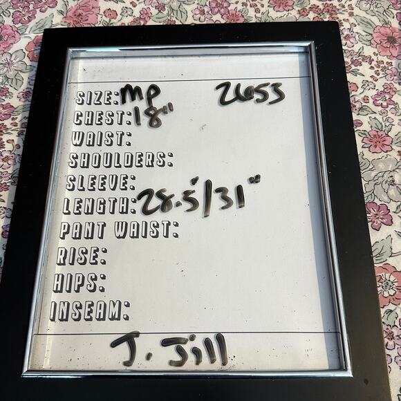 J Jill Merino Wool Tunic Pullover Sweater Petite Medium PM Coral 3/4 Sleeve - Picture 5 of 5